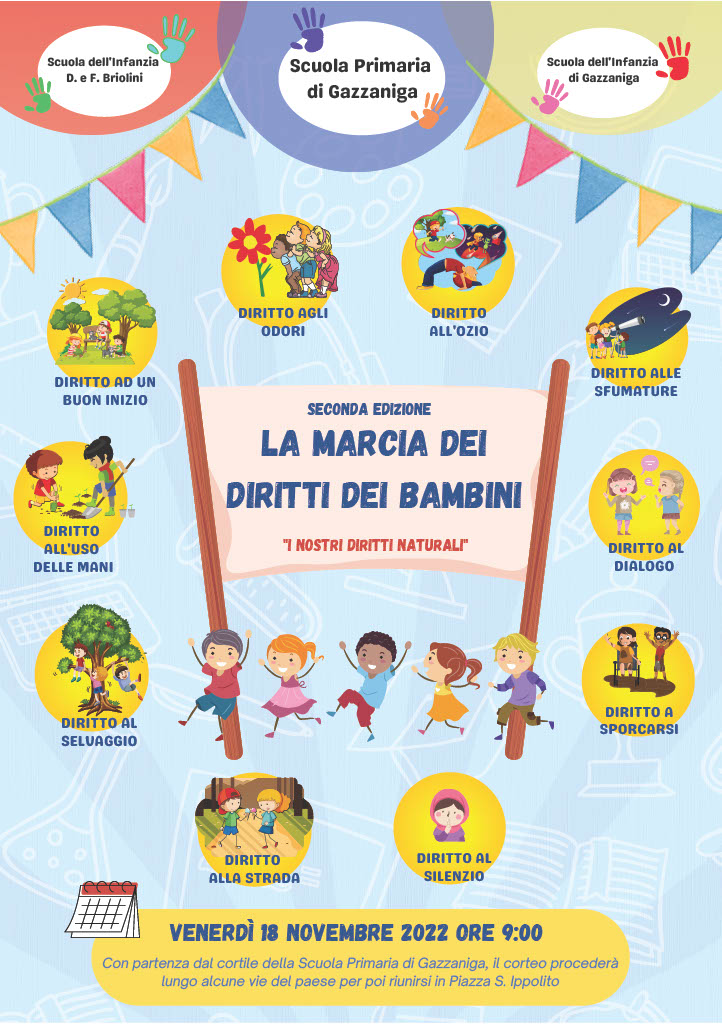 Seconda edizione della Marcia dei diritti dei bambini